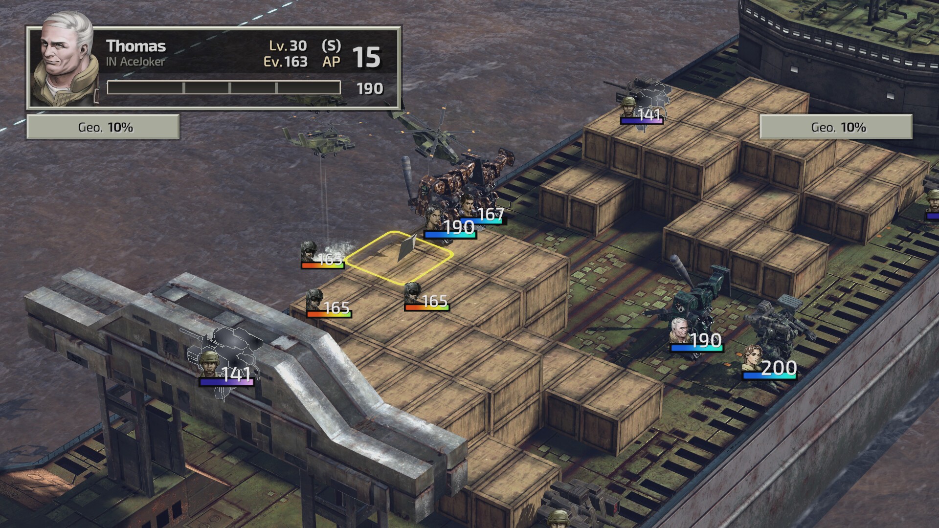 FRONT MISSION 1st/2/3 → Remake Trilogy|1995年|FRONT MISSION|ゲーム画面例(比較組 3)