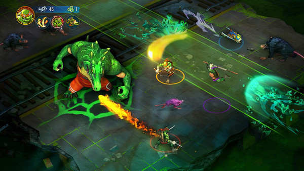 Las Tortugas Ninja: El destino de Splinter screenshot 1