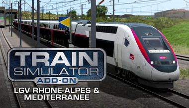 Train Simulator: LGV Rhône-Alpes &amp; Méditerranée Route Extension - DLC per PC