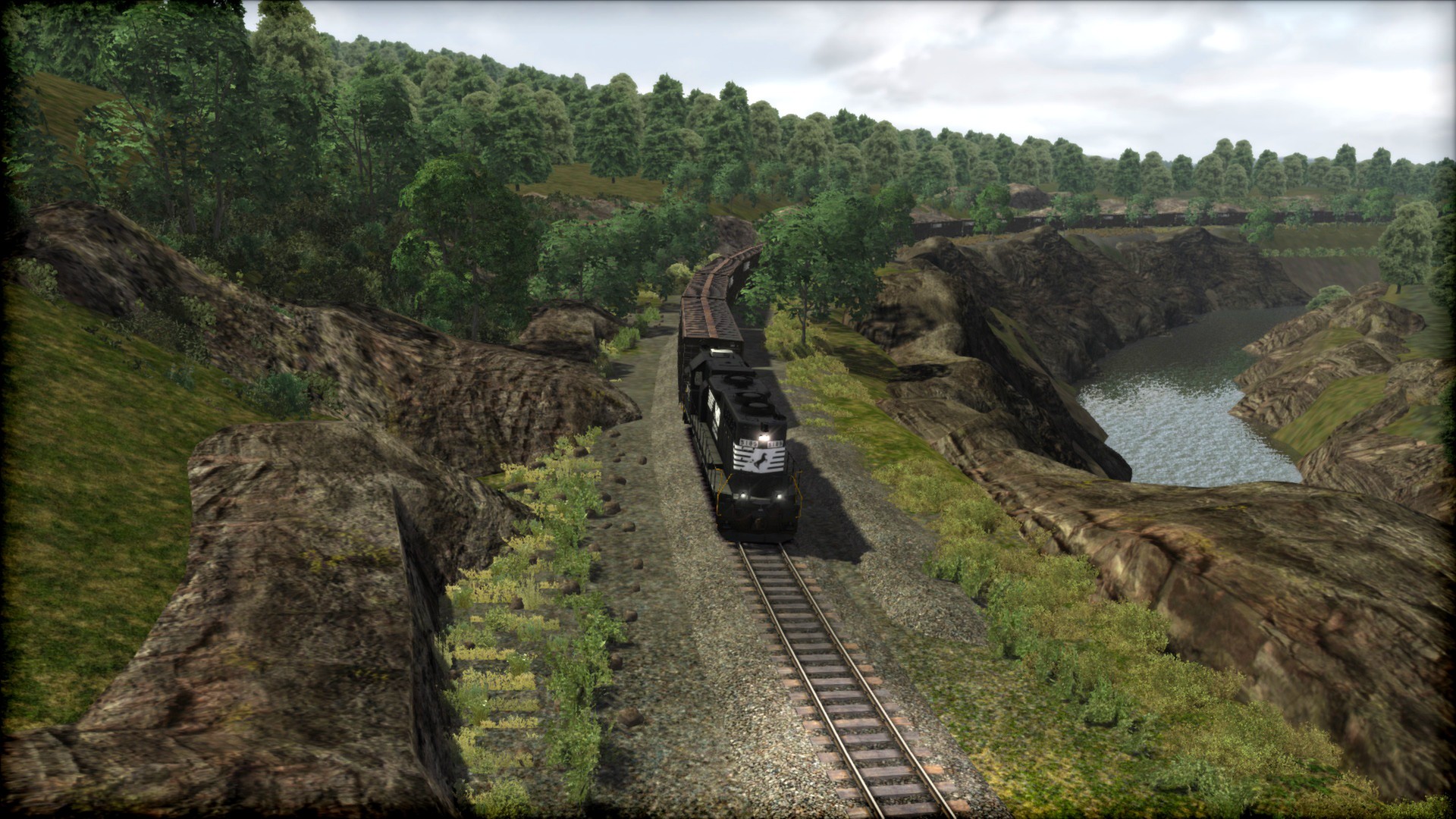 Steam Train Simulator For Computer Kup Train Simulator: Norfolk Southern GP38-2 High Hood Loco - PC (Steam ...