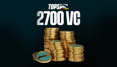 TopSpin 2K25 2.700 virtuel valutapakke