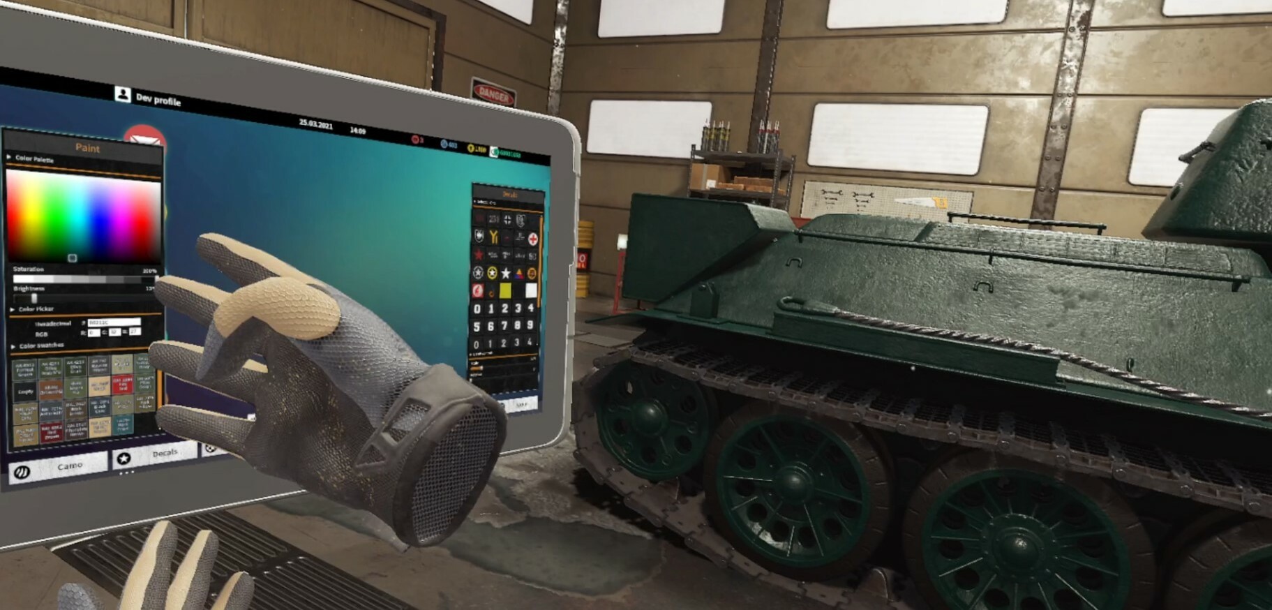 Tank Training Simulation Buy Tank Mechanic Simulator VR Steam