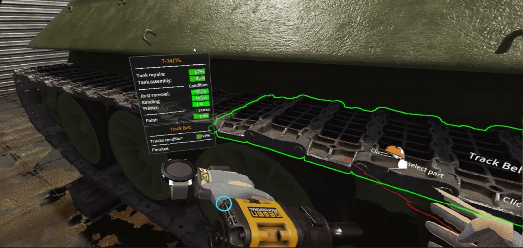 Buy Tank Mechanic Simulator VR - PC (Steam)