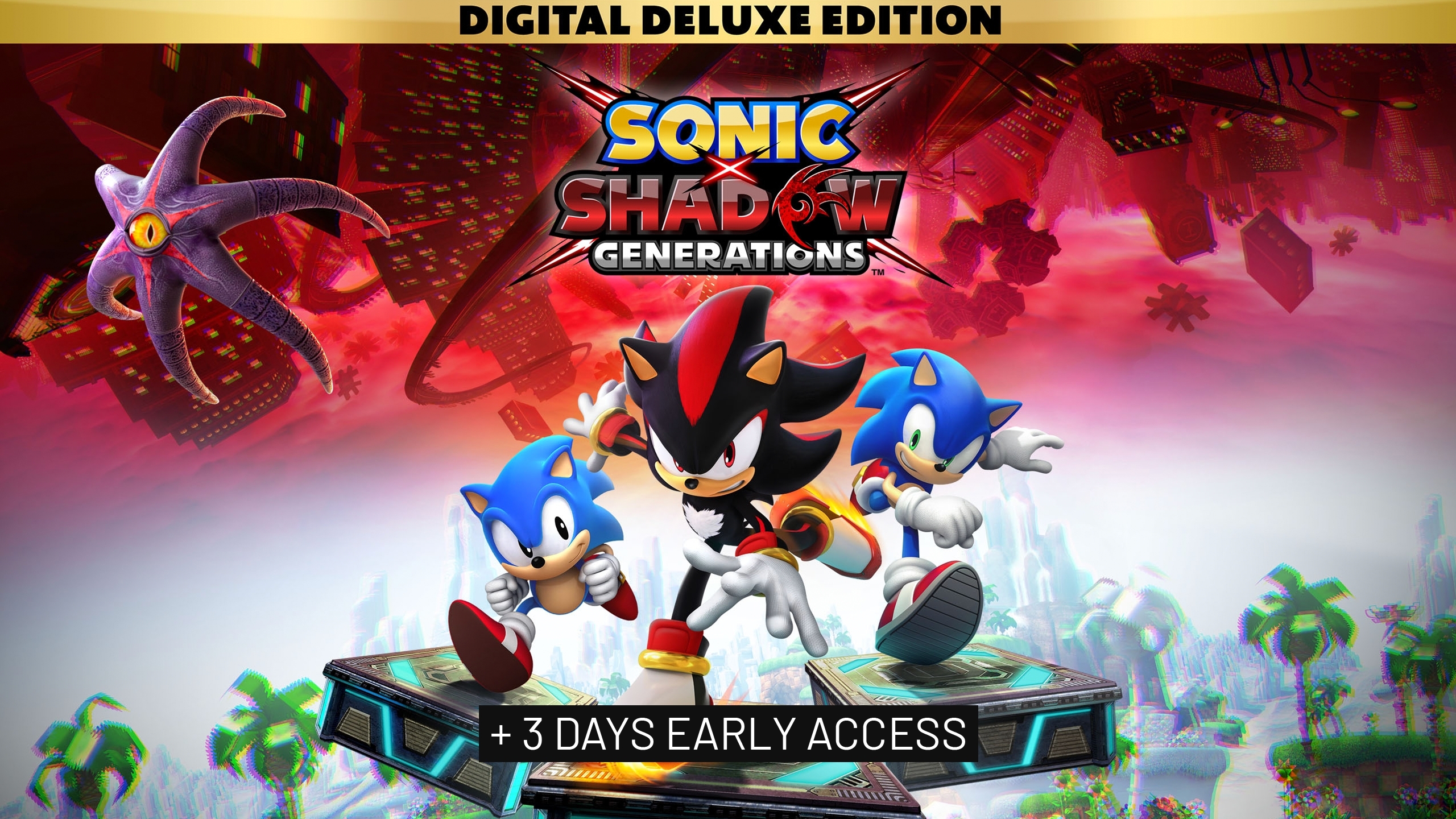 Купить Sonic x Shadow Generations Digital Deluxe Edition + раннего доступа  Steam