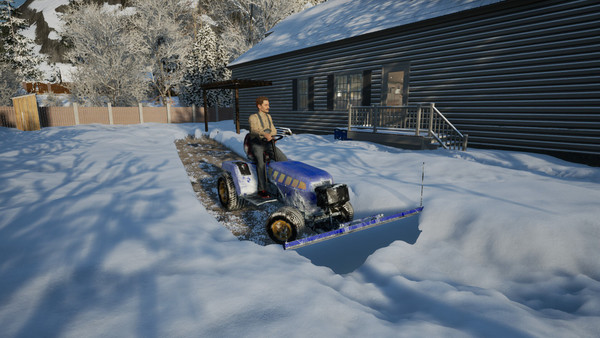 Snow Plowing Simulator screenshot 1