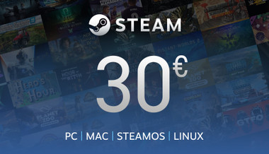 Steam Gift Card 30€ (Steam)
