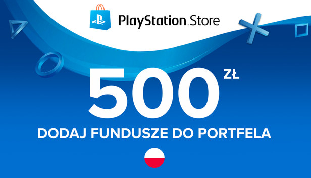 Vale-presente da PlayStation Store 500 PLN