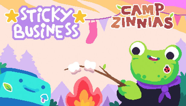 Sticky Business: Camp Zinnias