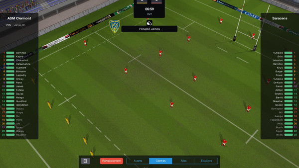 Pro Rugby Manager 2015 screenshot 1