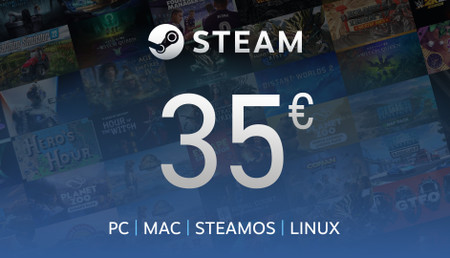 Steam Gift Card 35€