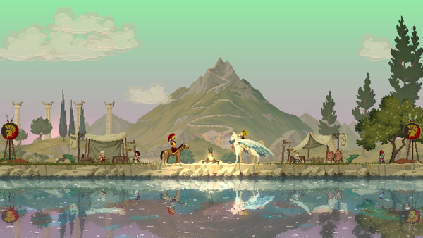 Kingdom Two Crowns: L'appel de l'Olympe screenshot 1