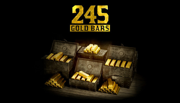 245 sztabek złota