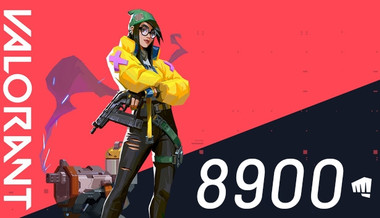 Valorant - 8900 Riot Points