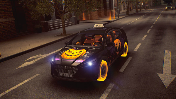 Taxi Life: A City Driving Simulator - Halloween Cosmetic Pack screenshot 1