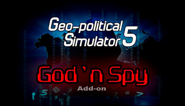 God'n Spy Add-on - Geo-Political Simulator 5 - DLC per PC - Videogame