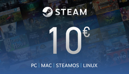 Steam Gift Card 10€