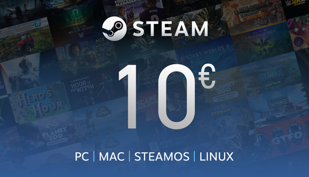 Steam Gift Card 10€