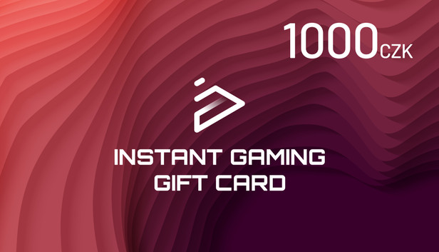 Instant Gaming Cartão Presente 1000 CZK
