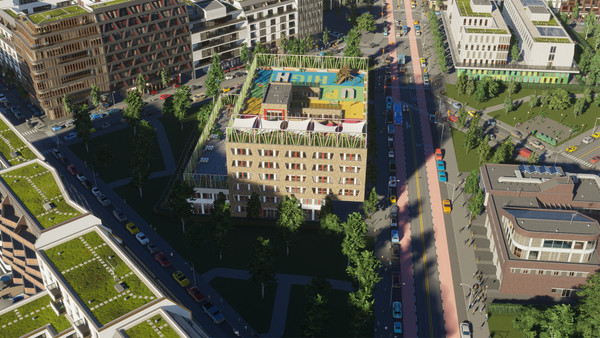 Cities: Skylines II - Creator Pack: Urban Promenades screenshot 1