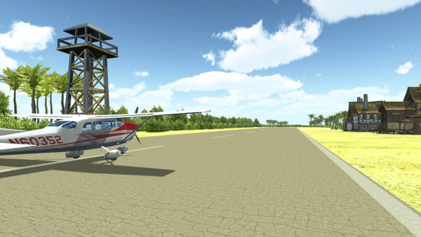 Island Flight Simulator screenshot 1