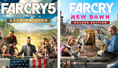 Far Cry 5 Gold Edition + Far Cry New Dawn Deluxe Edition Bundle - Gioco completo per PC