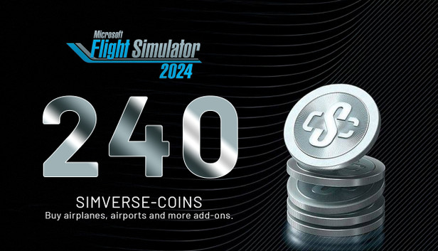 Microsoft Flight Simulator 2024 - 240 Simverse Coins