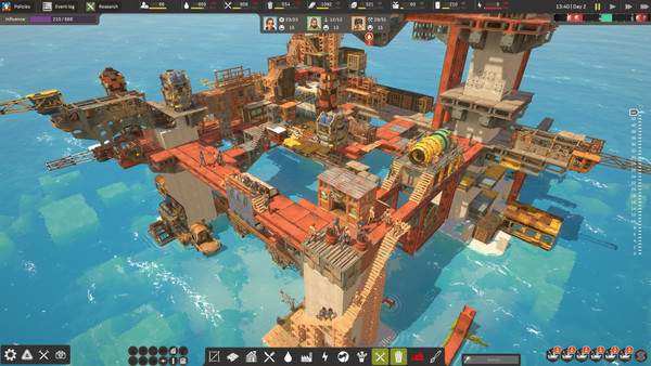 All Will Fall: Physics-Based Survival City Builder screenshot 1