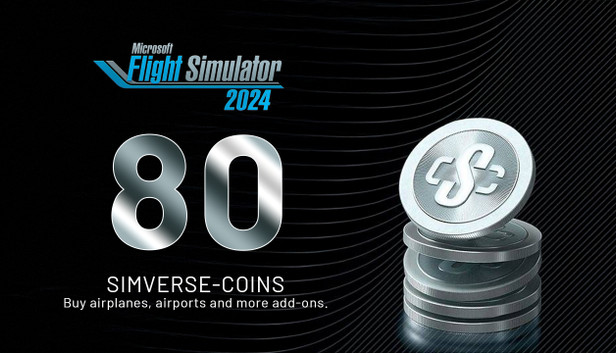 Microsoft Flight Simulator 2024 - 80 Simverse Coins