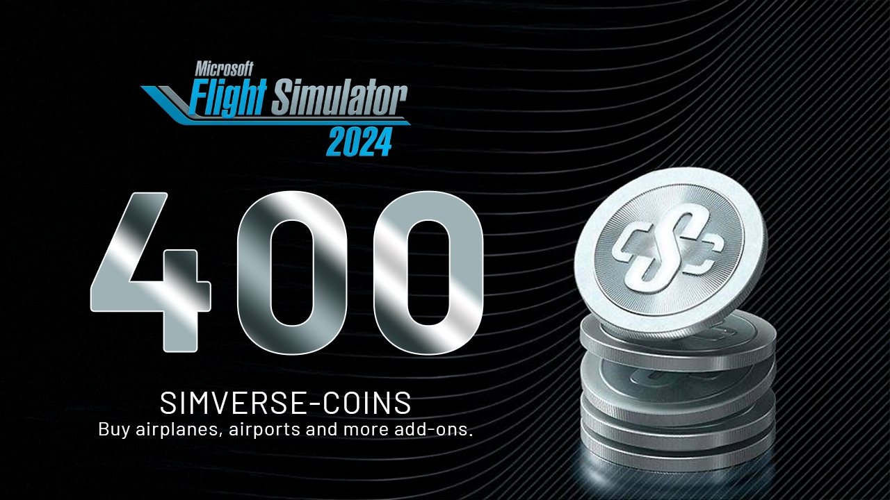 Koop Microsoft Flight Simulator 2024 - 400 Simverse Coins - PC & Xbox ...