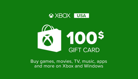 Cartão de Oferta Xbox Live 100$