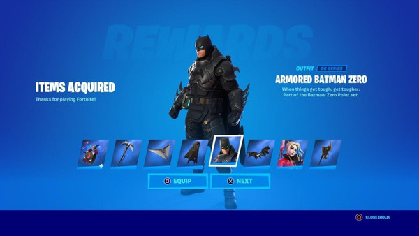 Fortnite - Batman Zero Point Collection screenshot 1