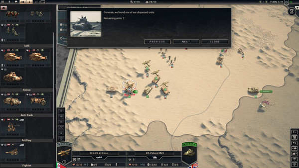 Panzer Corps 2: Frontlines - Cyrenaica screenshot 1