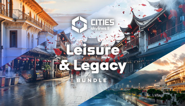 Cities Skylines II Leisure &amp; Legacy Bundle (PC) - DLC per PC - Videogame