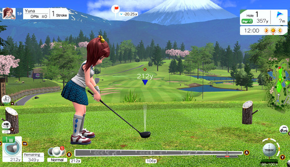 EVERYBODY'S GOLF HOT SHOTS screenshot 1