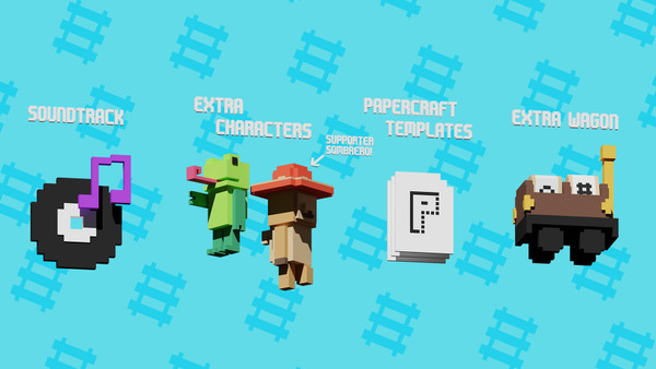 Unrailed! - Supporter Pack screenshot 1