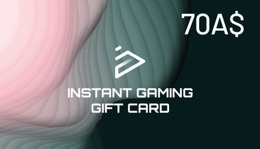 Instant Gaming Gavekort 70 AUD