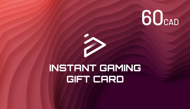Instant Gaming Carte Cadeau 60 CAD