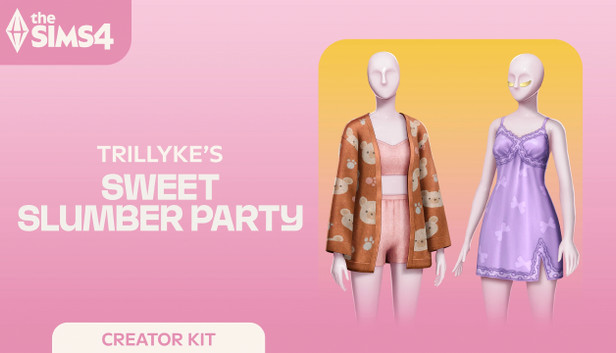 Die Sims 4 Süße Pyjamaparty-Set