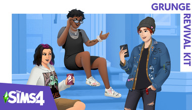 Los Sims 4 Vuelta al Grunge - Kit