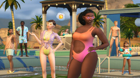 The Sims 4 Poolside Splash Kit screenshot 1