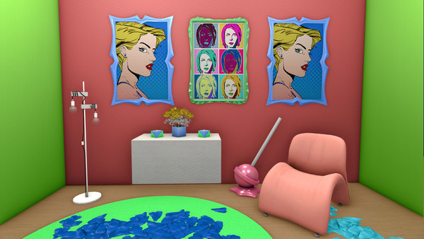 House Flipper - Pop Art Furniture Pack screenshot 1
