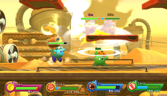 Kirby Fighters 2 screenshot 1