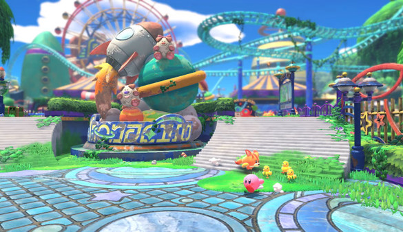 Kirby y la tierra olvidada – Paquete de mejora a la versión Nintendo Switch 2 Edition + El mundo astral screenshot 1