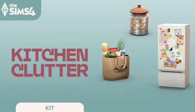 Kit The Sims 4 Kitchen Clutter