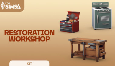 The Sims 4 Restoration Workshop Kit