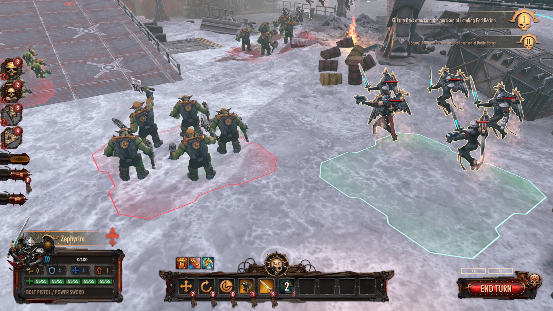 Imagem Cena de Warhammer 40000 Battlesector 4