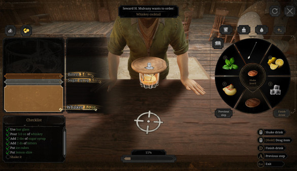 Saloon Simulator screenshot 1