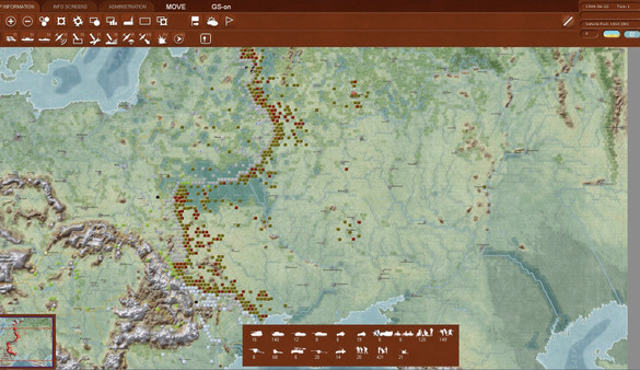 Gary Grigsby's War in the East screenshot 1