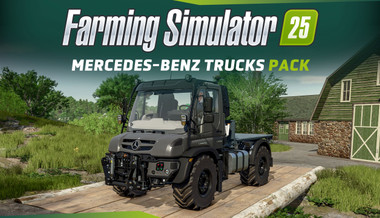 Farming Simulator 25 - Mercedes-Benz Trucks Pack - PC & Mac (Steam)