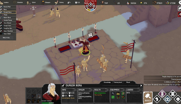 Primitive Society Simulator screenshot 1